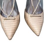 Karl Lagerfeld Addily Lace Up Pump - Natural - Pumps Photo 10