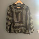 LVintage gray stripe drug rug pullover hoodie Photo 4
