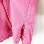 Cynthia Steffe Pink V-Neck 3/4 Sleeve Blouse Photo 4