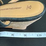 Johnston & Murphy  Black Wedge Sandals Photo 9