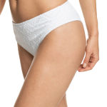 Roxy NWOT  Quiet Beauty Cheeky Bikini Bottom - White - S Photo 0