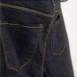 L'Agence L’AGENCE High Rise Gold Contrast Stitch Skinny Jeans in Dark Wash - Size 25 NWOT Photo 7