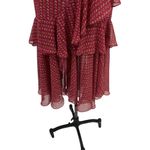 MISA Los Angeles Misa Los‎ Angeles Lina Dress Midi Maxi Off the Shoulder Pink Orange Size XS Photo 6