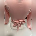 SheIn  Light Pink Long Sleeve Crop Top Photo 2