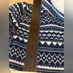 st. john's bay St John Bay Sweatshirt Blue White Fleece with mock Neck size M NWT Photo 8