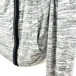 Lou & grey Lou & Gray Sz Medium Jacket Gray Heather Zip Up Long Sleeve‎ Cowl Hood Moto Photo 2