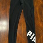 PINK - Victoria's Secret Victoria-s-secret-pink Women's Black Leggings Photo 3
