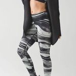 Lululemon Speed Wunder Under Leggings 6 Marble Black Photo 0