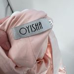 Oyisha NWTJeweled Rhinestone Maxi Long Gown Dress Wedding Prom Size 14‎ Ball White Photo 7