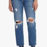 Levi's Levi’s Wedgie Straight Distressed Jeans Photo 0