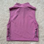 Nike Pro Dri-FIT Women’s Pink Cropped Mock Neck Cutout Tank Top - Size S - VGUC Photo 1