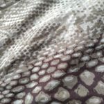 EXPRESS 00s snake skin print side split mini skirt Photo 5