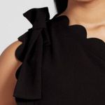 Victoria Beckham x Target Cold Shoulder Dress w Scalloped Edge Women’s 3X Black Photo 1