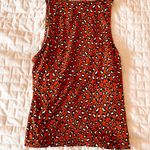 Gaze USA Gaze Cheetah Print High Neck Tank Top Size XS Photo 1