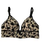 International concepts INC Women Sz XL Bra Bralette Beige Black Bra (10F-2P) Photo 1