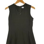 MM.LaFleur Women’s Annie Olive Green Vneck Sheath Mini Dress size 6 Photo 4