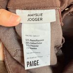 Paige Mayslie Transcend Denim Weekender Jogger 27" Chicory Coffee Luxe Coating Photo 12