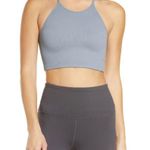 Free People XS/SM Movement Cropped Run Tank Stormy Sea BNWTS Photo 0