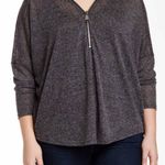 Joan Vass  Zip Pullover Top Photo 1