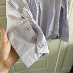 White Fox Boutique  Lavender Button-Up Shirt Photo 3