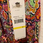 Laundry by Shelli Segal  Rose Violet MultiColor Knee Length Dress Size M NEW Photo 6