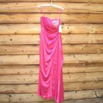 Mac Duggal STRAPLESS EMBELLISHED SWEETHEART NECKLINE SATIN GOWN Pink 6 Photo 5