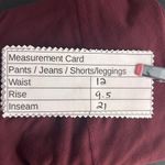 Beyond Yoga Beyond‎ Yoga Ruched Leggings Maroon Small Photo 6