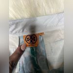 Tory Burch  Gabriel Shorts Viridian Green Captiva sz 10 Photo 4