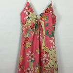 ZARA  Floral Satin Slip Dress Size XS Photo 0