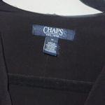 CHAPS Black Long Sleeve Dress Photo 1