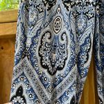 Free People  Thinking Of You Printed Strapless Jumpsuit Blue Size XS Photo 6