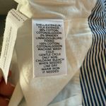 Loft blue and white striped A-Line fully lined knee length skirt women's size 4 Photo 9