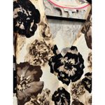 Isaac Mizrahi LIVE! Floral Print Knit Button Front Cardigan Womens Photo 1