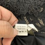 NIKIBIKI Womens Lace Sleeveless Zipped Dress Black Size L Photo 8