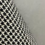 Vintage Paul Stanley Blazer Jacket Women Black White Single Button Boxy Office Size 12 Photo 12