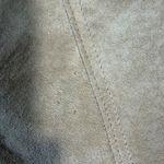 For Joseph Suede Lined Jacket Tan / Beige Button Front Large Neutral Western Photo 6