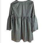 Urban Renewal  gingham plaid oversized mini dress L Photo 4