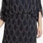 Cache Stunning Art Deco style beaded slip dress NWT Photo 0