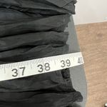 Vtg Y2K S Small Longhorn Western Skirt Tiered Whimsygoth Peasant Boho Fairy Black Photo 9