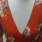 ASTR  the label floral wrap long sleeve size small Photo 2