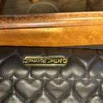 Betsey Johnson Betsy Johnson, adorable handbag, black with black & white bow. New without tags. Photo 1