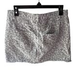 Mud Pie  Leopard Print Skirt - Gray and White Photo 2
