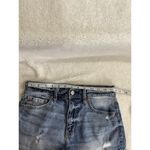 DAZE High rise Tough Love Shorts SZ 26 Blue Photo 5