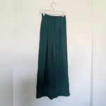 River Island Green Pleated Wide Leg Trousers Nwt Sz 6 Photo 2