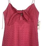 Aidan Mattox NWT  Aiden By Lace Maxi Dress Spaghetti Straps Keyhole Hi Low 4 Pink Photo 7