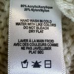 Bishop and Young Anthropologie Olivia Cropped Poncho Sweater Ivory Medium NWT Photo 10