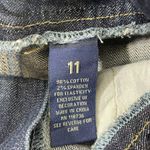 Zco Jeans Vintage ZCO Women's Super High Waist Jeans Size 11 Dark Wash Tapered RARE HTF Photo 4