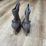 INC International Concepts Women's Taupe Stiletto Reanna Chain Dress Boots sz 5 Photo 7