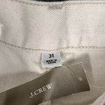 J. Crew Jeans Womens 12 31 Natural Cream Classic Straight Neutral Minimalist Photo 9