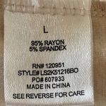 Olive & Oak  Neutral Camo Tank Maxi Dress, Size Large Photo 3